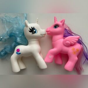 Magical Unicorn Friends Set - Pink and White